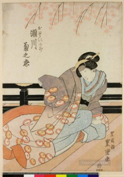 uno Decoraci%C3%B3n Paredes - El actor kabuki Segawa Kikunojo v como Okuni Gozen 1825 Utagawa Toyokuni japonés